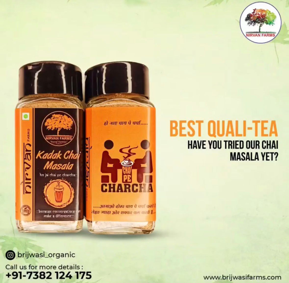 Brijwasi Organic Kadak Chai Masala - Image 4